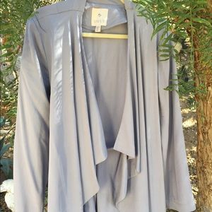 Elaine Rose Blue Slate Duster